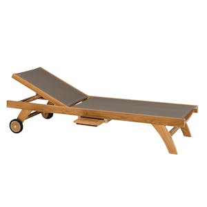 Bain de soleil teck couleur taupe SUMMER